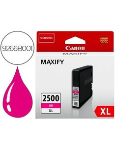 Ink-Jet Canon Pgi 2500 Xl Maxify Ib4050 / Mb5050 / Mb5150 / Mb5155 / Mb5350 / Mb5450 Magenta 1295 Paginas