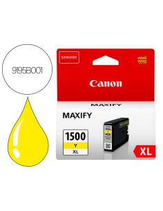 Ink-Jet Canon Pgi-1500Xl Mb2050 / Mb2150 / Mb2155 / Mb2350 / Mb2750 / Mb2755 Amarillo