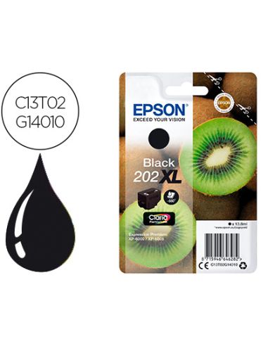 Ink-Jet Epson 202 Xl Xp-6000 / Xp-6005 / Xp-6100 / Xp-6105 Negro 550 Pag