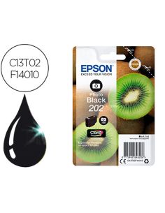 Ink-Jet Epson 202 Xp-6000 / Xp-6005 / Xp-6100 / Xp-6105 Photo Negro 400 Pag
