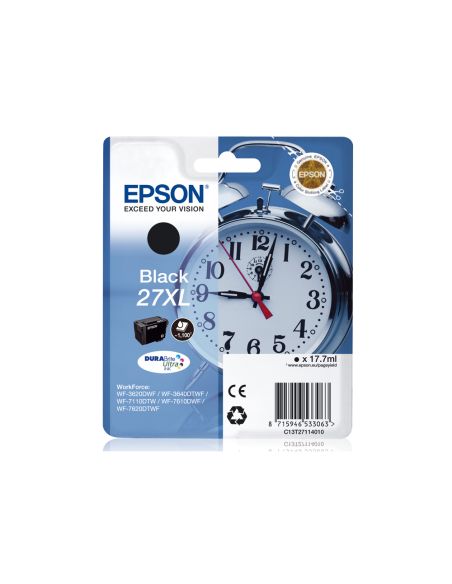 Ink-Jet Epson 27Xl Wf 3620 / 3640 / 7110 / 7610 / 7620 Negro -1.100 Pag-