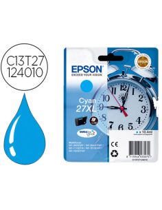 Ink-Jet Epson 27Xl Wf3620 / 7110 / 7610 / 7620 Cyan 1.100 Pag