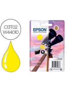 Ink-Jet Epson 502 Xl Expression Home Xp 5100 / 5105 Workforce Wf 2860 / 2860Dwf Amarillo 470 Paginas