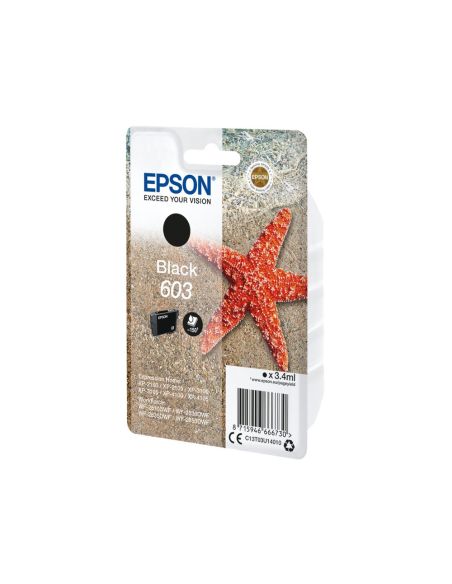Ink-Jet Epson 603 Xp-2100 / 2105 / 3100 / 4100 / Wf-2810 / 2830 / 2835 / 2850 Negro 150 Paginas