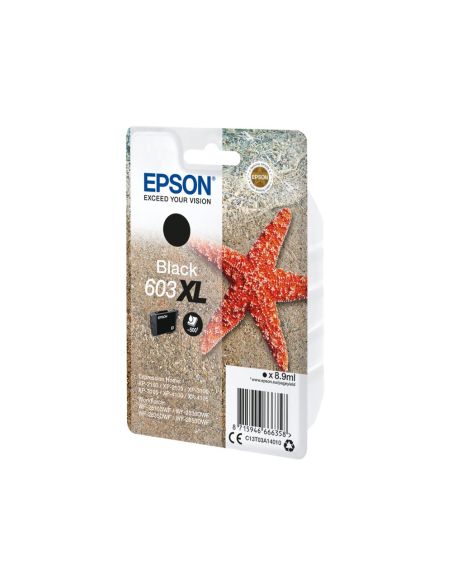 Ink-Jet Epson 603Xl Xp-2100 / 2105 / 3100 / 4100 / Wf-2810 / 2830 / 2835 / 2850 Negro 500 Paginas