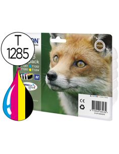 Ink-Jet Epson S22 Sx125/130/420W/425W Office Bx305 T1285 Multipack 4 Colores