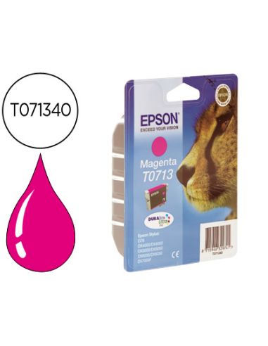 Ink-Jet Epson Stylus D78 Dx400 0 Dx4050 Dx5000 Dx5050 Dx6000 Dx6050 Dx7000F Magenta