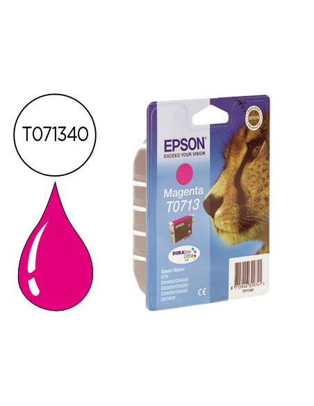 Ink-Jet Epson Stylus D78 Dx400 0 Dx4050 Dx5000 Dx5050 Dx6000 Dx6050 Dx7000F Magenta