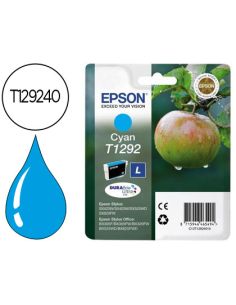 Ink-Jet Epson Stylus T1292 Cian Sx420W / 425W / Office Bx305F / Bx320F -Alta Capacidad-