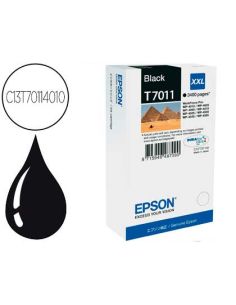 Ink-Jet Epson Stylus T7011 Negro Xl Wp-4000 4500 Capacidad 3400 Pag