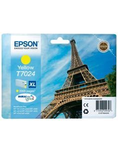 Ink-Jet Epson Stylus T7024 Amarillo Xl Wp-4000 4500 Capacidad 2400 Pag 2