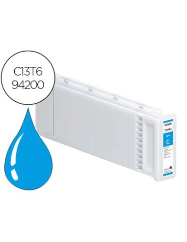 Ink-Jet Epson Surecolor T3000 / T3200 / T5000 / T5200 / T7000 / T7200 Cian 3.000 Pag