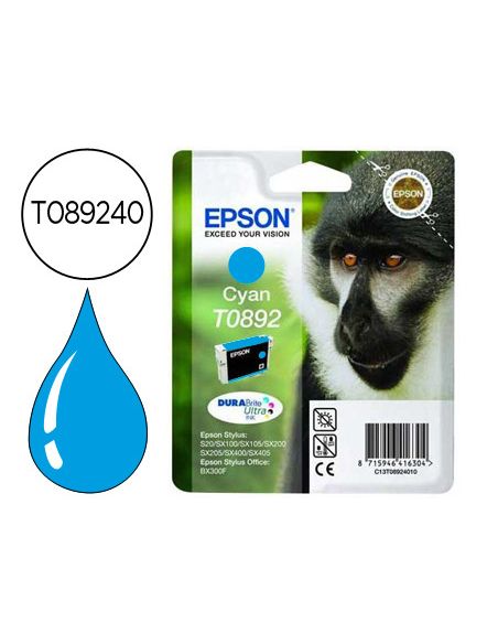 Ink-Jet Epson T0892 Cian Stylus S20 / Sx-100 / Sx-110