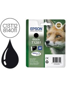 Ink-Jet Epson T1281 Stylus S22 / Sx125 Negro -170 Pag-