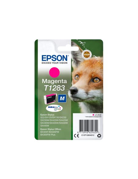 Ink-Jet Epson T1283 Stylus S22 / Sx125 Magenta -170 Pag-