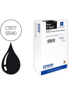 Ink-Jet Epson T551 Workforce Pro Wf-8010 / Wf-8090 / Wf-8090 D3Twc / Wf-8510 / Wf-8590 / Wf-8590 Negro 5.000