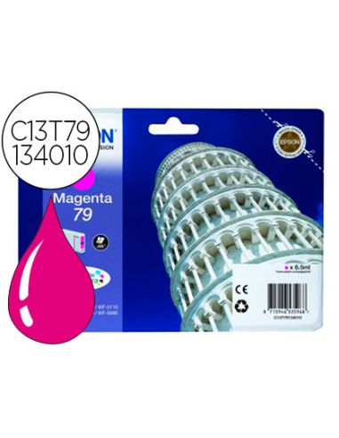 Ink-Jet Epson T913 Workforce Pro Wf-4630 / 4640 / 5110 / 5190 / 5620 / 5690 Magenta