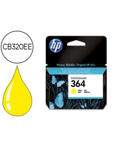 Ink-Jet Hp 364 Amarillo Photosmart Premium - C309A / Series C5300 / C6300 / B8500 / D5400 -300Pag