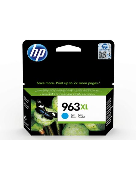 Ink-Jet Hp 963 Xl Officejet Pro 9010 / 9020 / 9022 / 9023 / 9025 Cian 1600 Paginas