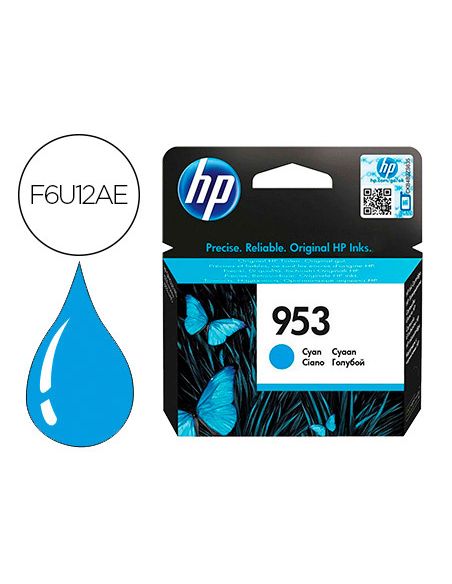 Ink-Jet Hp Jet 953 Officejet Pro 8210 / 8710 / 8725 / 7730 630 Paginas Cian