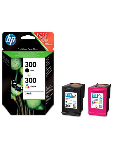 Ink-Jet Hp N.300 Negro + Tricolor Deskjet Photosmart Envy Pack 2