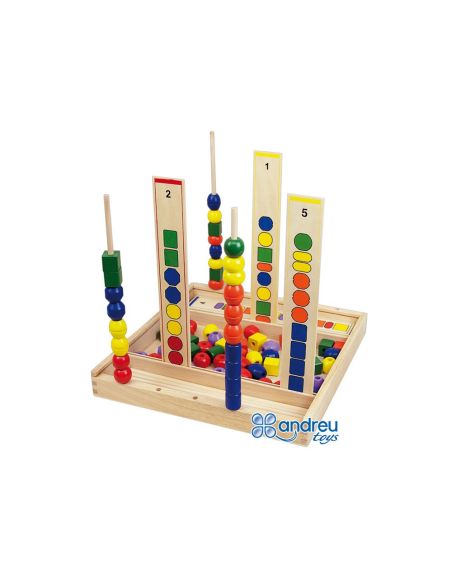Juego Andreutoys Manipulacion Percepcion Visual 92 Piezas 34X33X4,5 Cm|Libreriasalesiana
