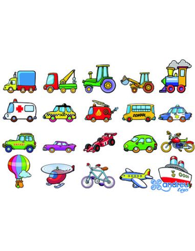 Juego Andreutoys Vehiculos Magneticos 8 Cm Caja De 20 Unidades Surtidas 20,6X19X4,5 Cm