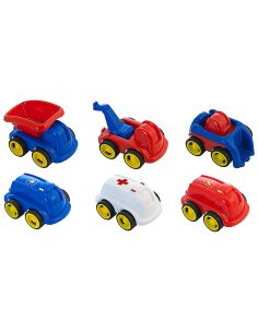 Juego Didactico Miniland Con 10 Vehiculos Profesionales Flexibles Para Trabajar La Educacion Vial 2