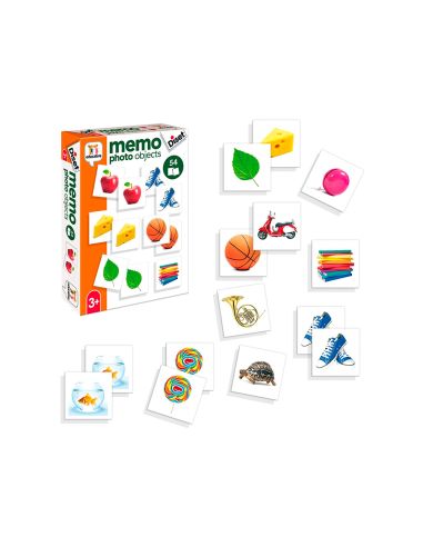 Juego Diset Didactico Memo Photo Objetcs