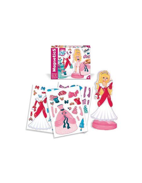 Juego Diset Magnetico Vestidos De Princesas