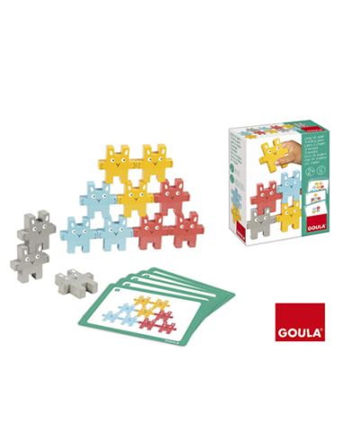 Juego Goula Didactico Apilable Conejito