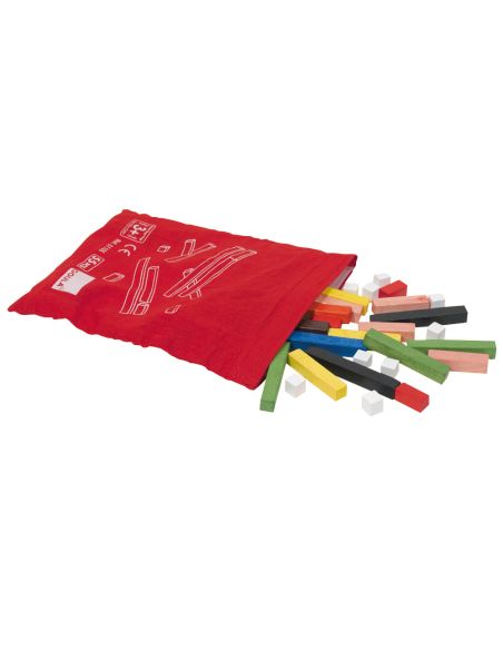 Juego Goula Didactico Regletas En Bolsa 55 Piezas