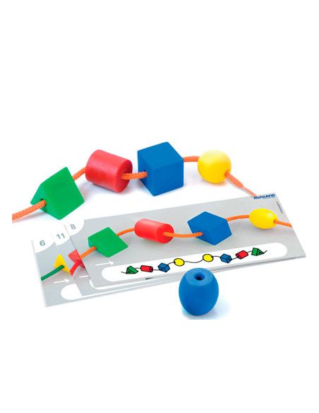 Juego Miniland Actividades Formas 40 Formas + 12 Fichas Actividades