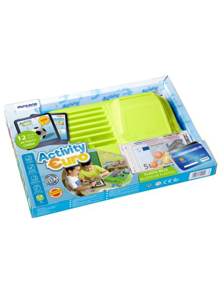 Juego Miniland Activity Euro Tray 77 Piezas