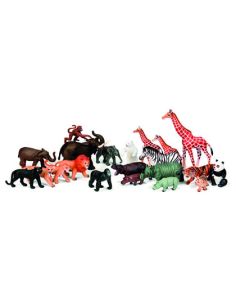Juego Miniland Animales Granja Y Selva 30 Figuras