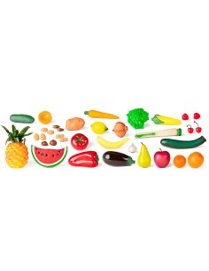 Juego Miniland Frutas Hortalizas Y Frutos Secos 36 Piezas 2