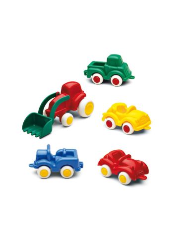 Juego Vikingtoys Mini Vehiculos Polipropileno 7 Cm Caja De 30 Unidades Surtidos