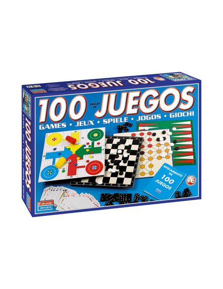 Juego De Mesa Falomir 100 Juegos Reunidos