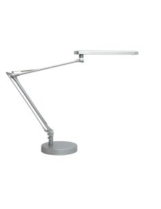 Lampara De Escritorio Unilux Led 7W 665Lm Cabezal Giro 360ºbrazo 3 Articulaciones Gris Metalizado 2