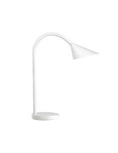 Lampara De Escritorio Unilux Led 6W 625Lm Brazo Flexible Blanco