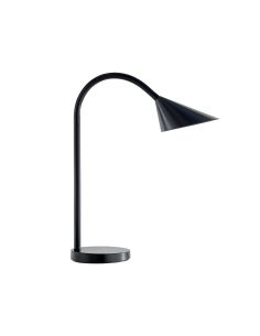 Lampara De Escritorio Unilux Led 6W 625Lm Brazo Flexible Negro 2