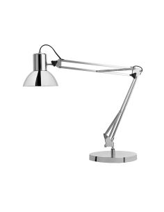 Lampara De Escritorio Unilux Led 11W 915Lm Brazo Giratorio 360º Gris Metalizado 2