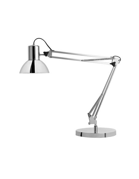 Lampara De Escritorio Unilux Led 11W 915Lm Brazo Giratorio 360º Gris Metalizado