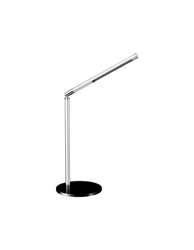 Lampara De Escritorio Cep Led 4,92W 255Lm Brillo Regulable Cabeza Giratoria 360º Gris Metalizado