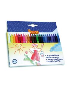 Lapices Cera Jovi Hexagonal Caja De 24 Unidades Colores Surtidos 2