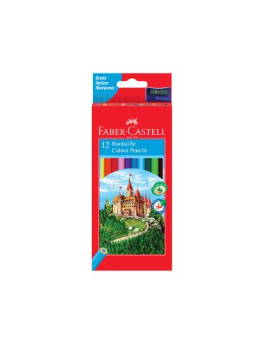 Lapices De Colores Faber Castell Hexagonal Madera Reforestada Caja De 12 Unidades Colores Surtidos
