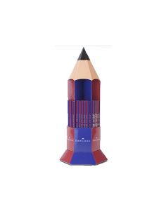 Lapices De Grafito Faber Ecolapiz Janus 2160 Bicolor Expositor 120 Unidades 2