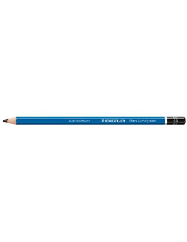 Lapices De Grafito Staedtler Mars Lumograph 100 6B Unidad