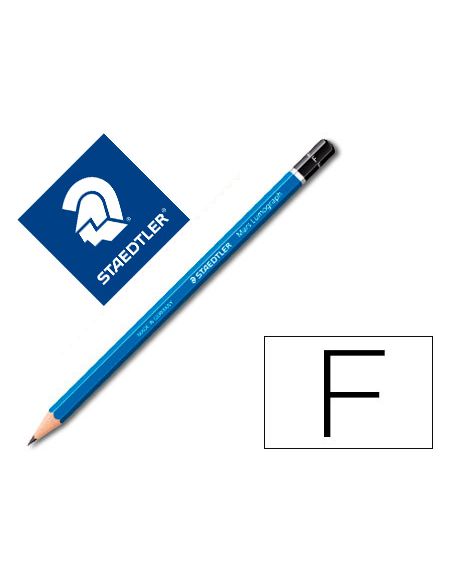 Lapices De Grafito Staedtler Mars Lumograph 100 F Unidad