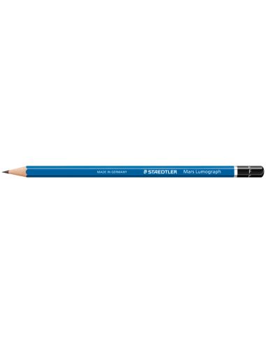 Lapices De Grafito Staedtler Mars Lumograph 100 F Unidad